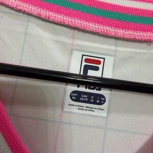 Fila Vibrant Pink and Green Tennis Dress